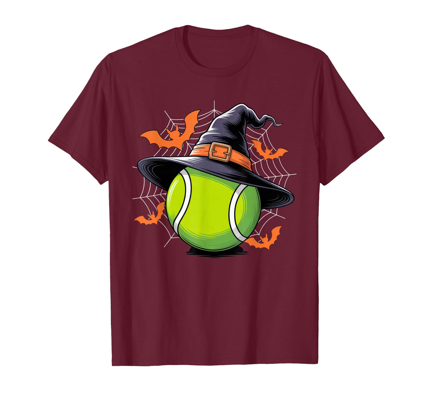 Witchy Tennis Lover Halloween Fun for Players and Fans T-Shirt