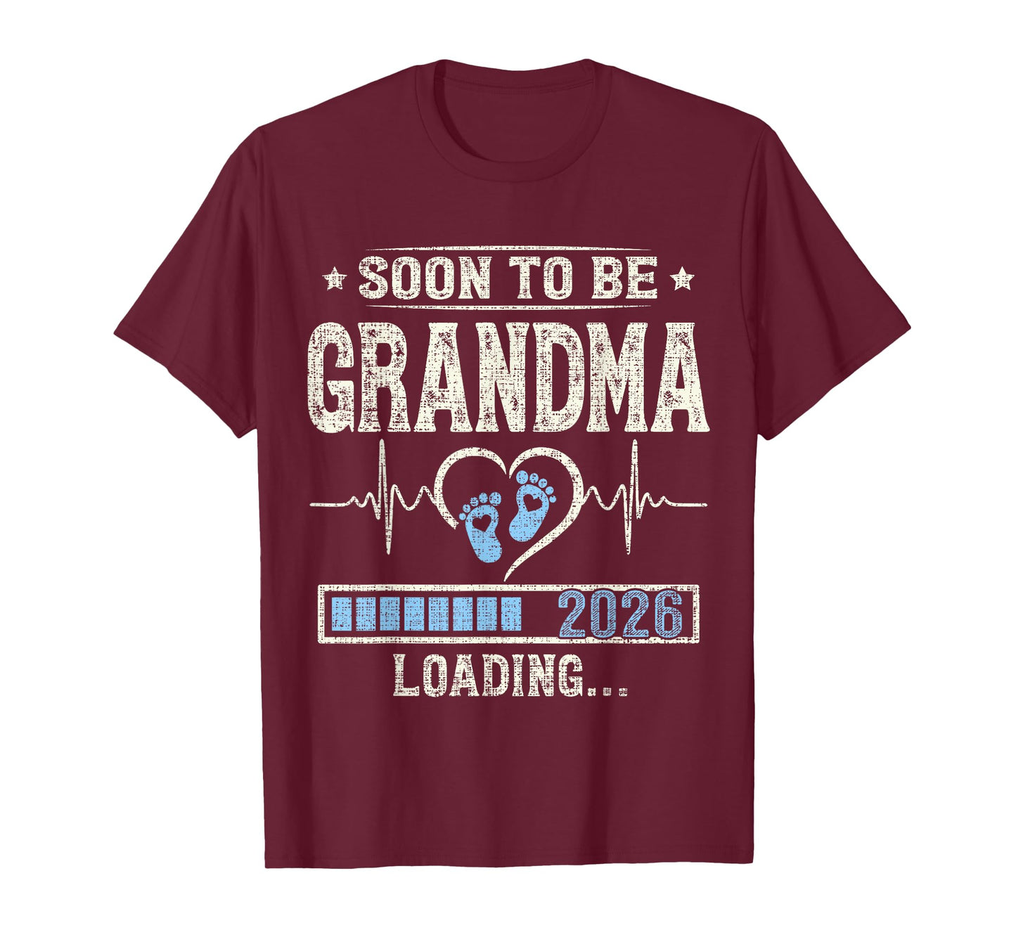 Soon to Be Grandma 2026 Expecting Baby Promoted Grandmother T-Shirt