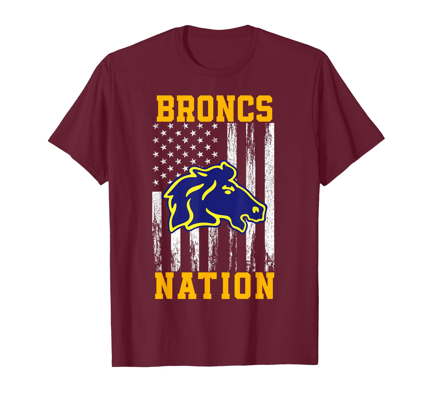 Sheridan Broncs Logo Nation HS T-Shirt