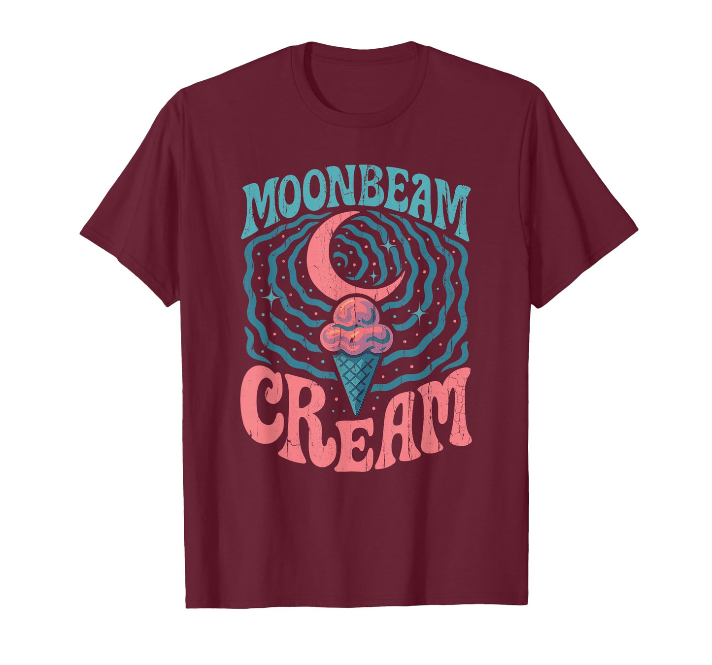 Moonbeam Ice Cream, Retro Style, Ice Cream Lover T-Shirt