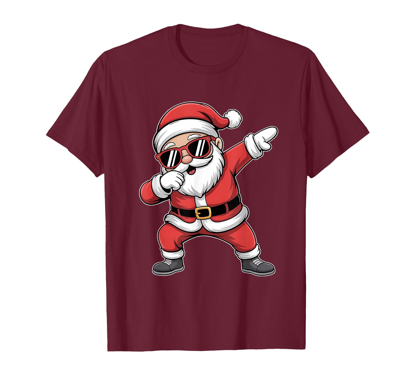 Christmas Boys Dabbing Santa Claus Girls Funny Xmas Dab T-Shirt