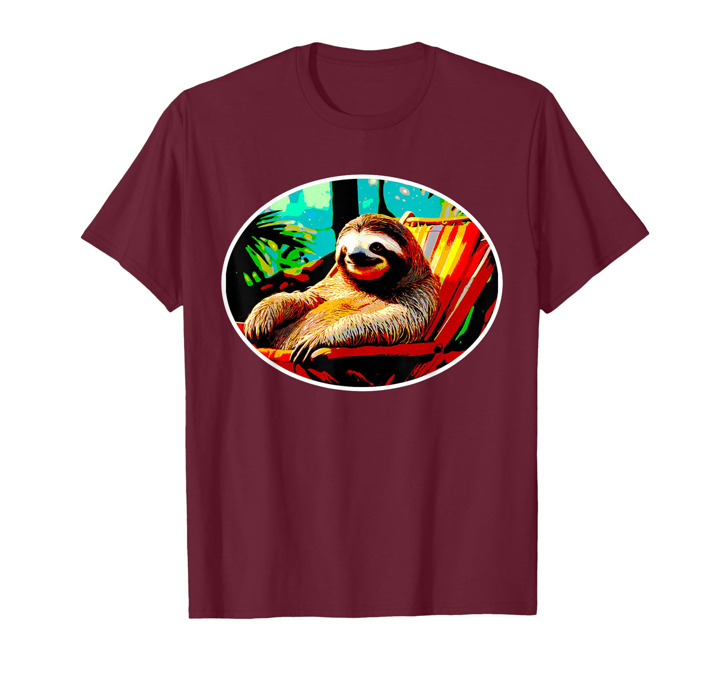 Cute Sloth Lover Vacation Mode Time to Relax Funny T-Shirt
