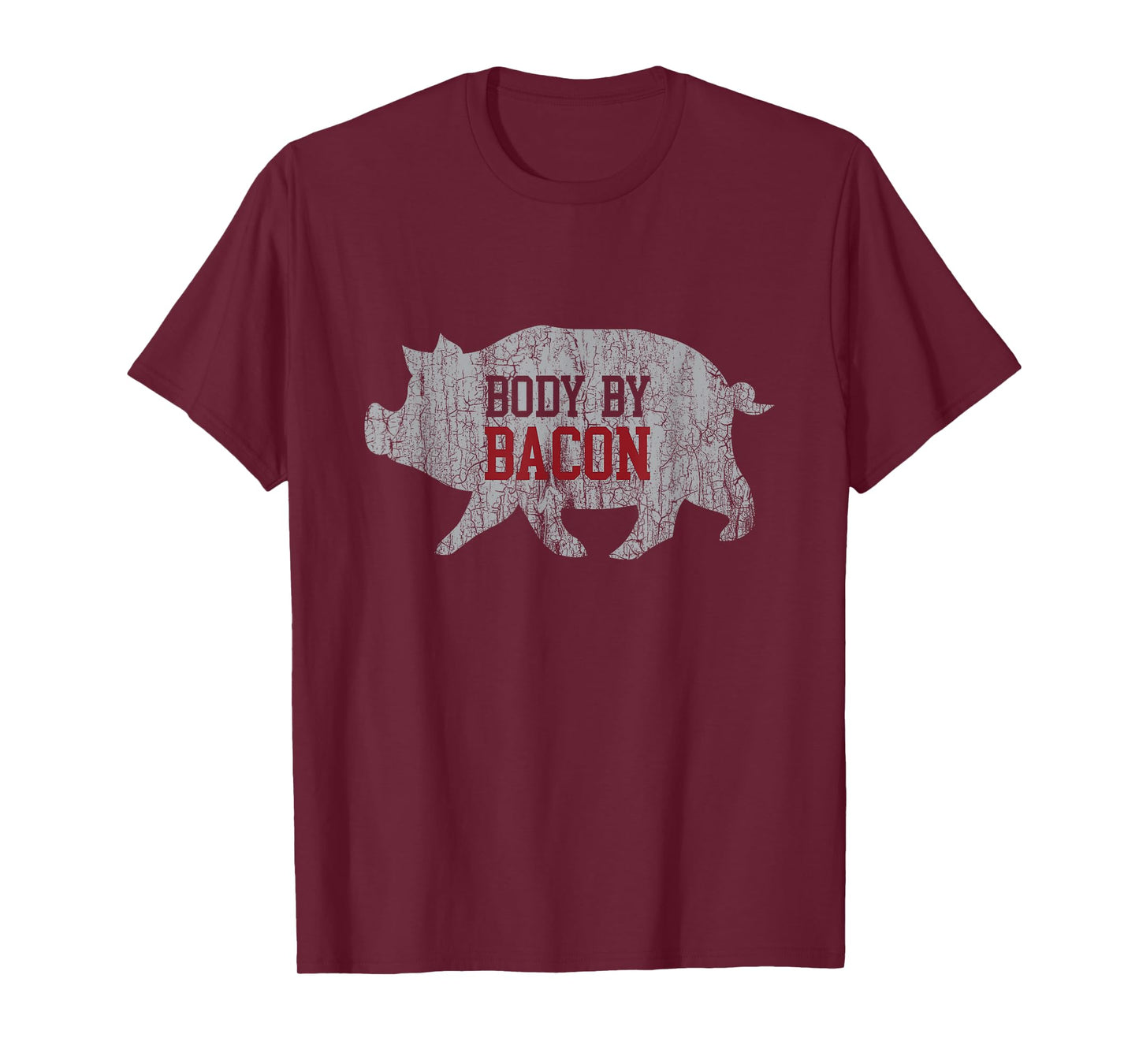 LCHF Lazy Keto Body by Bacon Keto Low Carb High Fat T-Shirt - Unisex Adults - Black - Small - Short Sleeve - Classic Fit - T-Shirt