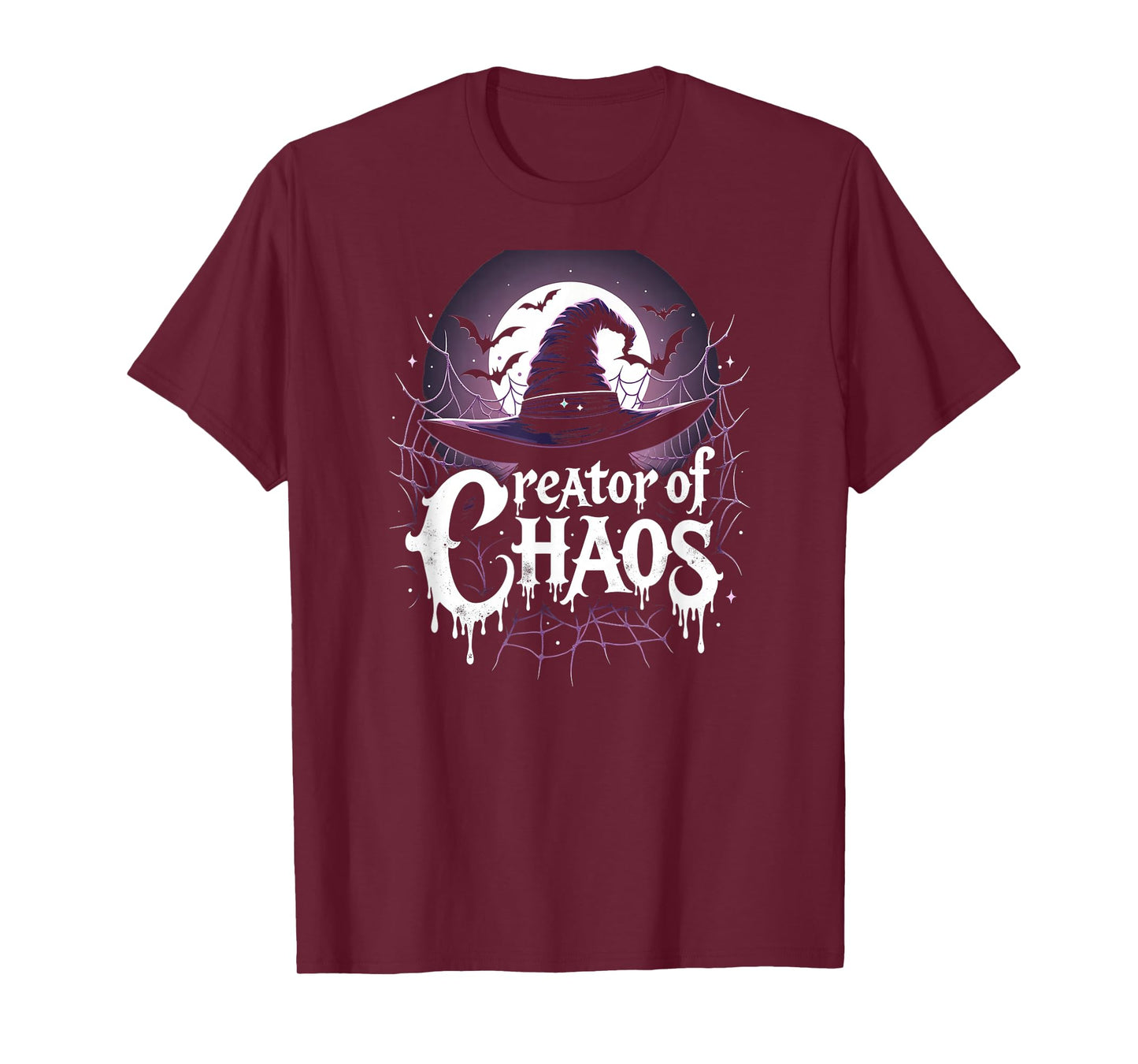 Halloween Role in Life: Creator of Chaos Witch Magic T-Shirt