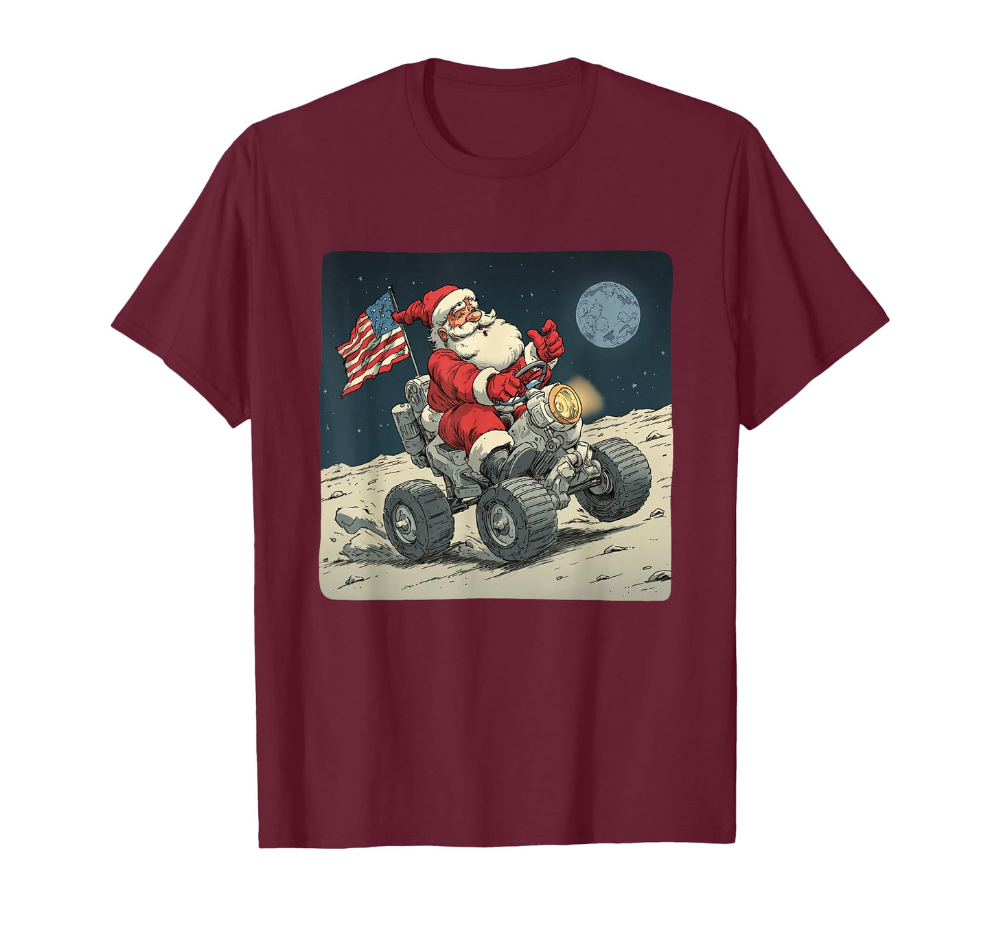 Awesome Moon Christmas Party Costume for Space Lovers T-Shirt