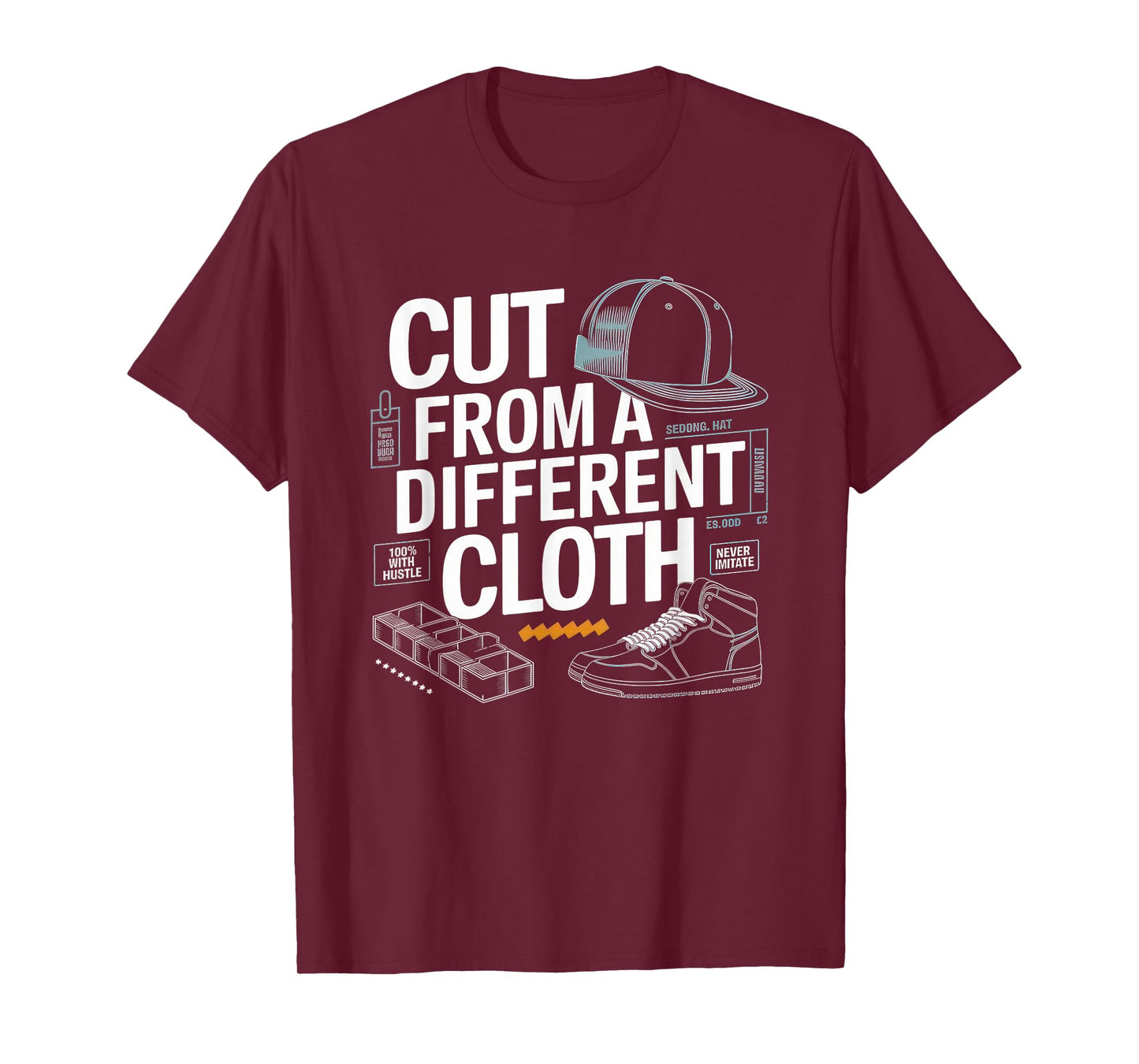 Cut From A Different Cloth Tshirt Men Women Urban Hip Hop T-Shirt