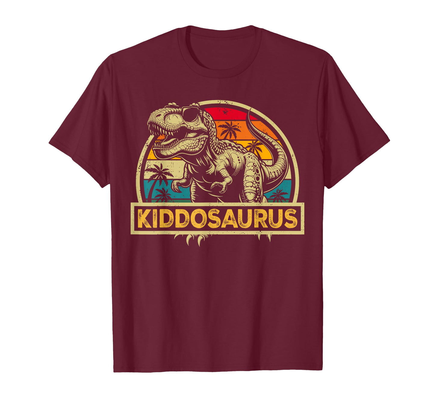 Kiddosaurus T Rex Dinosaur Kiddo Saurus Family Matching T-Shirt