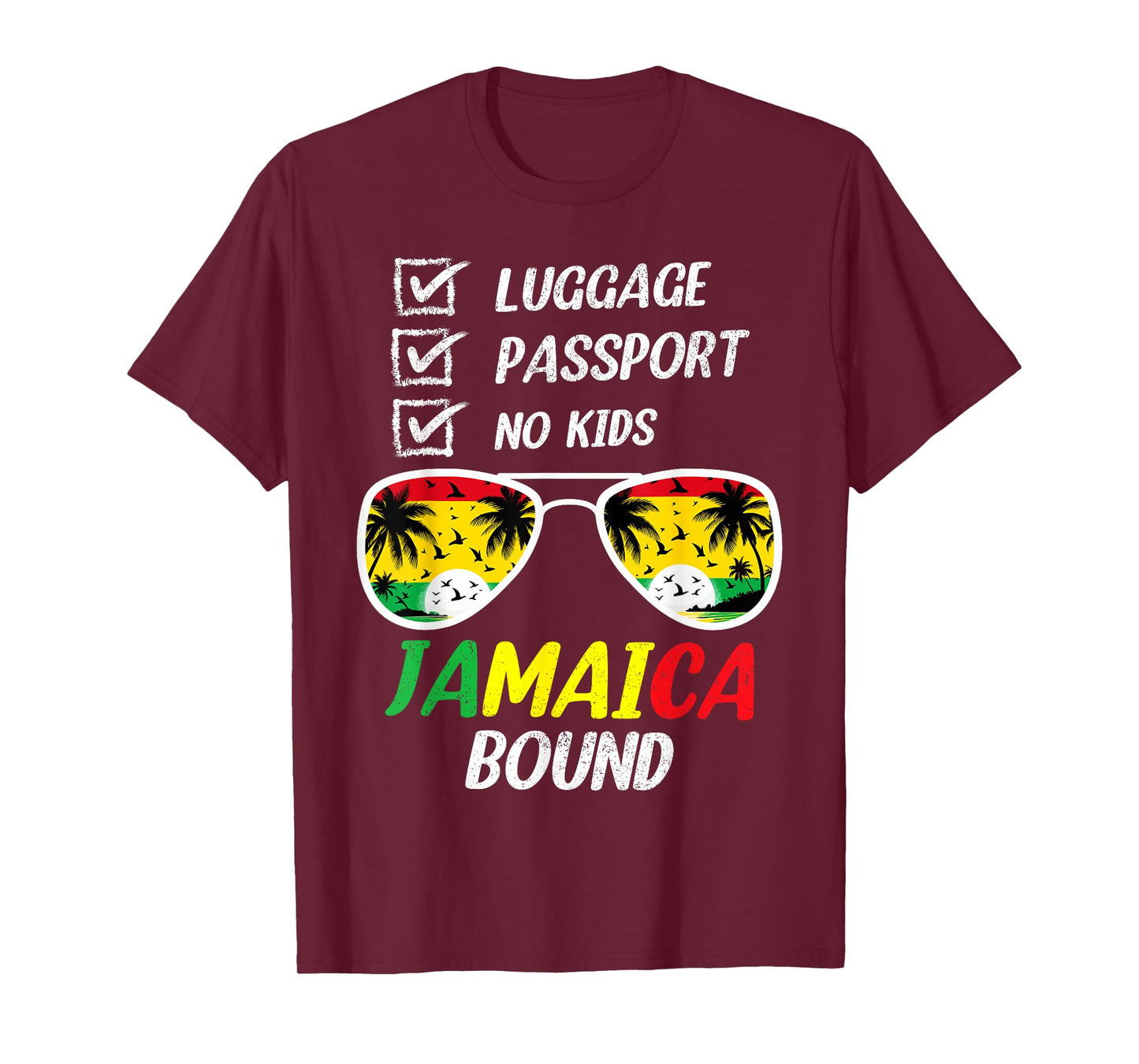 Jamaican Travel Vacation Trip Outfit To Jamaica Men Women T-Shirt