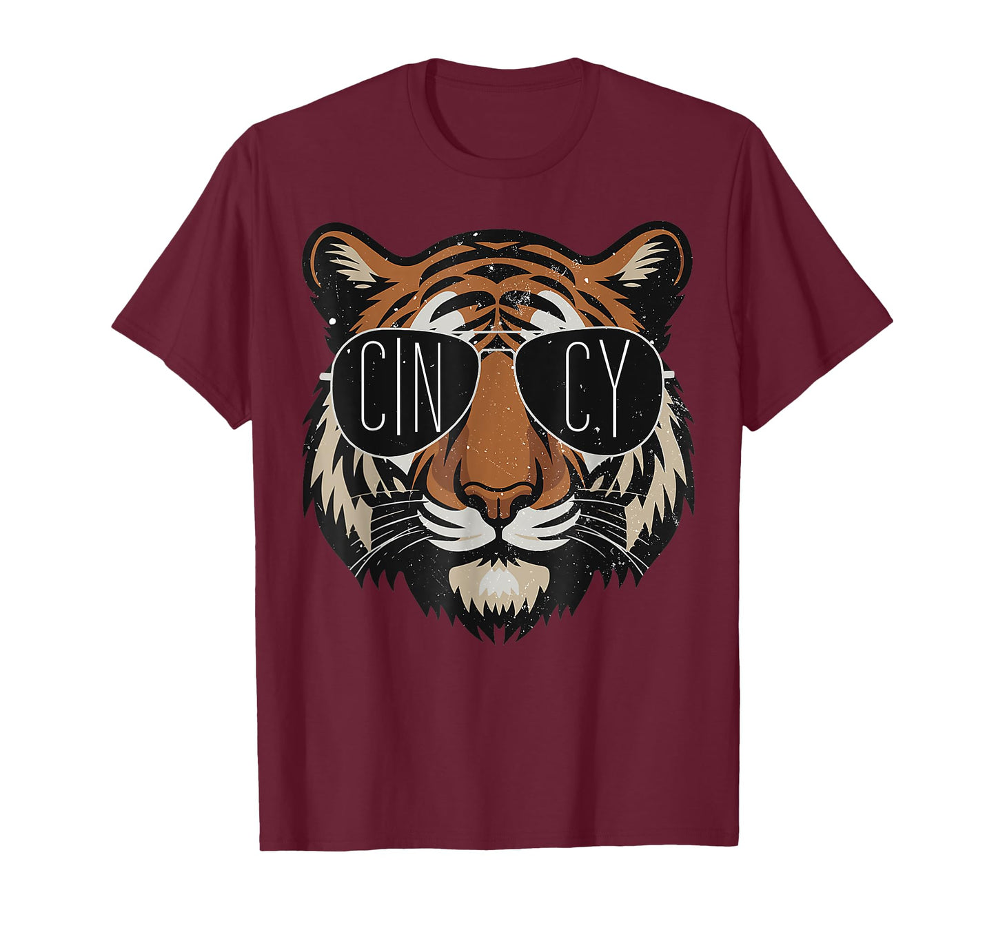 Touchdown American Football Game Day Thanksgiving Tiger T-Shirt