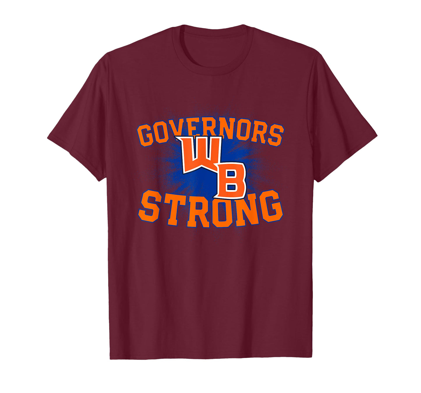 William Blount Governors Logo Strong Flag HS T-Shirt
