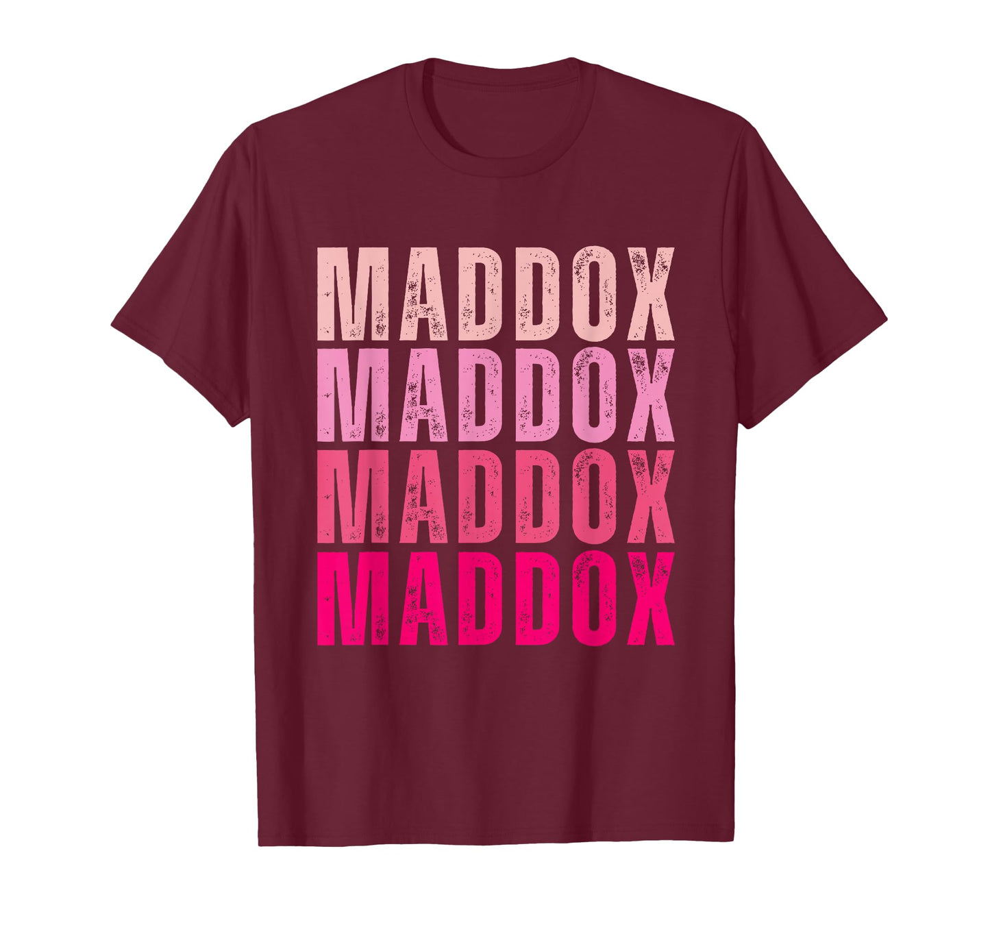 Personalized Name Maddox I Love Maddox Vintage T-Shirt