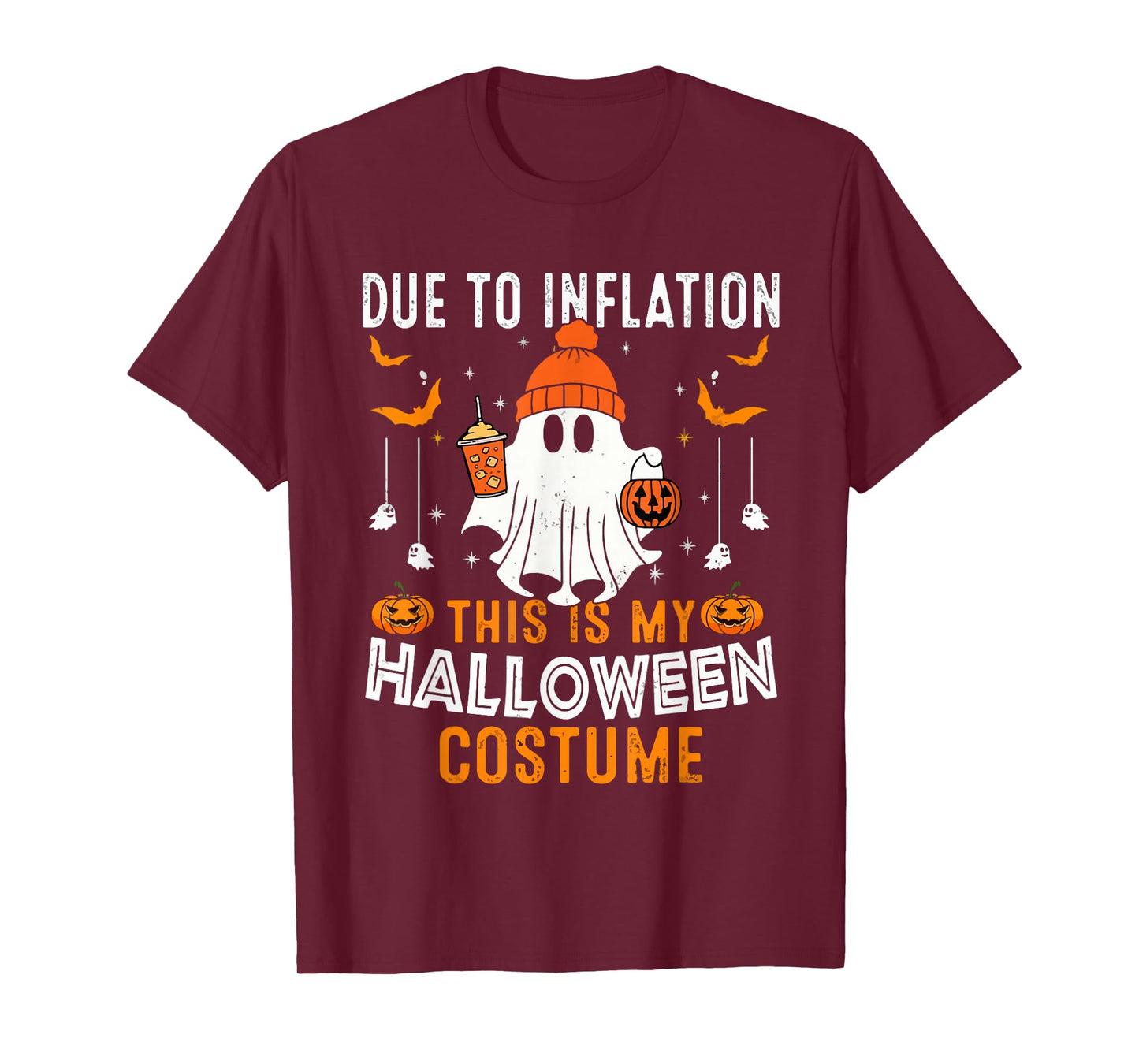 Due to Inflation This Is My Halloween Costume Halloween T-Shirt