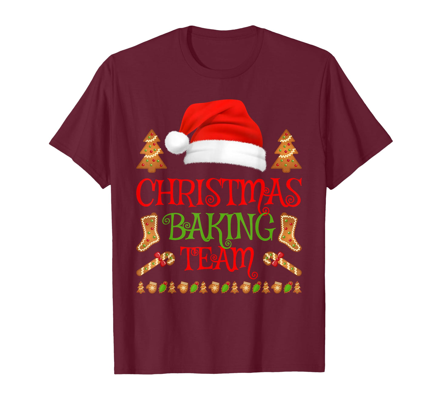 Christmas Baking Team Funny Cookie Baking Xmas T-Shirt