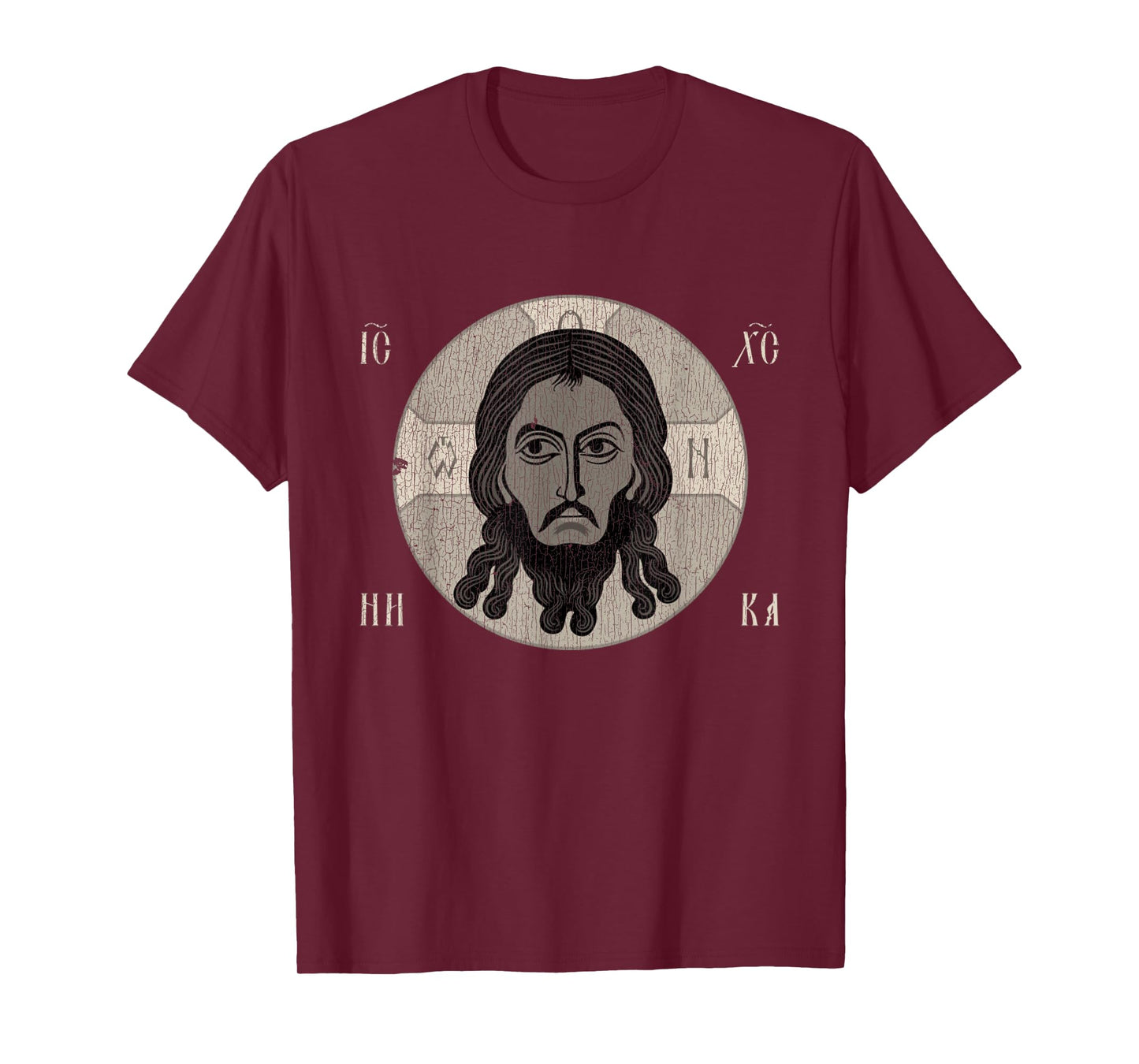 Vintage Savior Jesus Christ Icon Not Made By Hands T-Shirt
