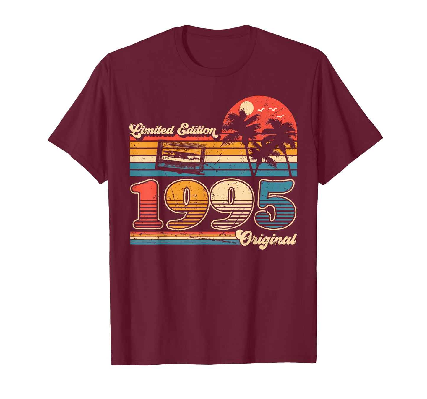 30th Birthday Retro Vintage 1995 Men Women T-Shirt