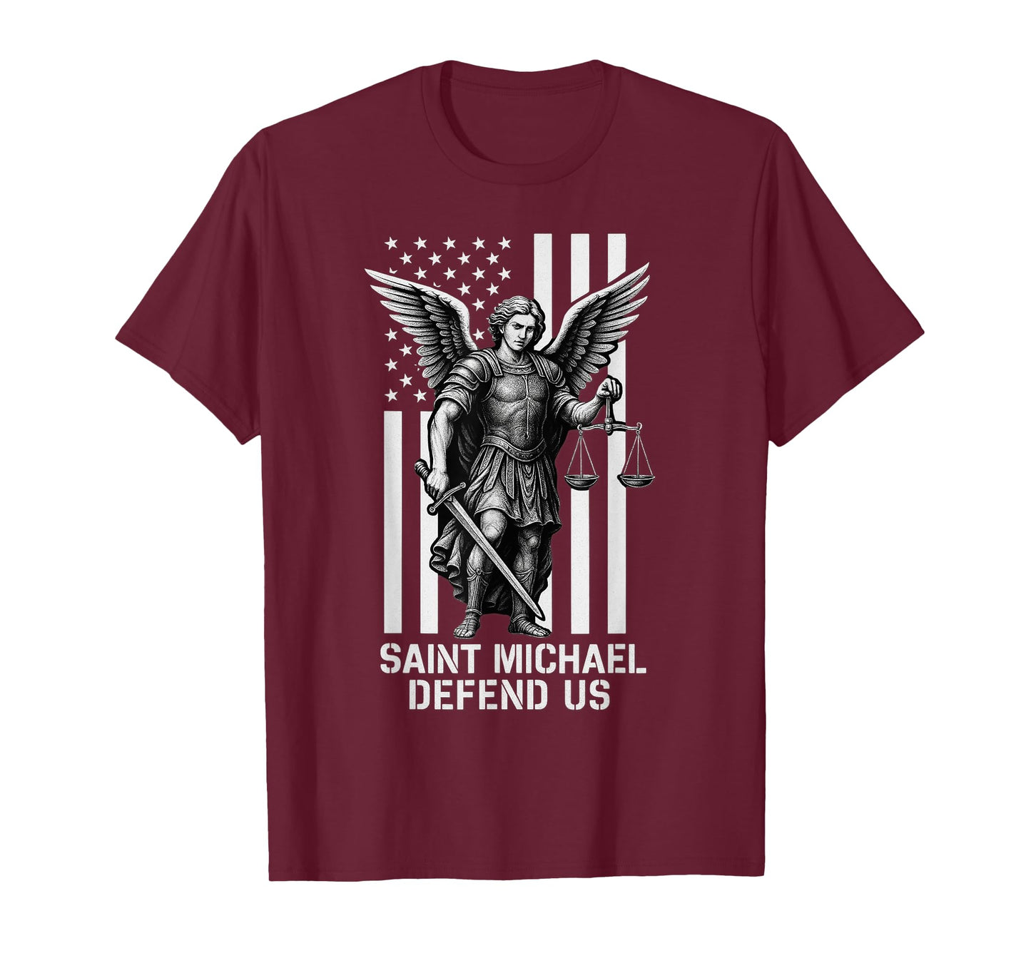 Saint Michael The Archangel Catholic T-Shirt
