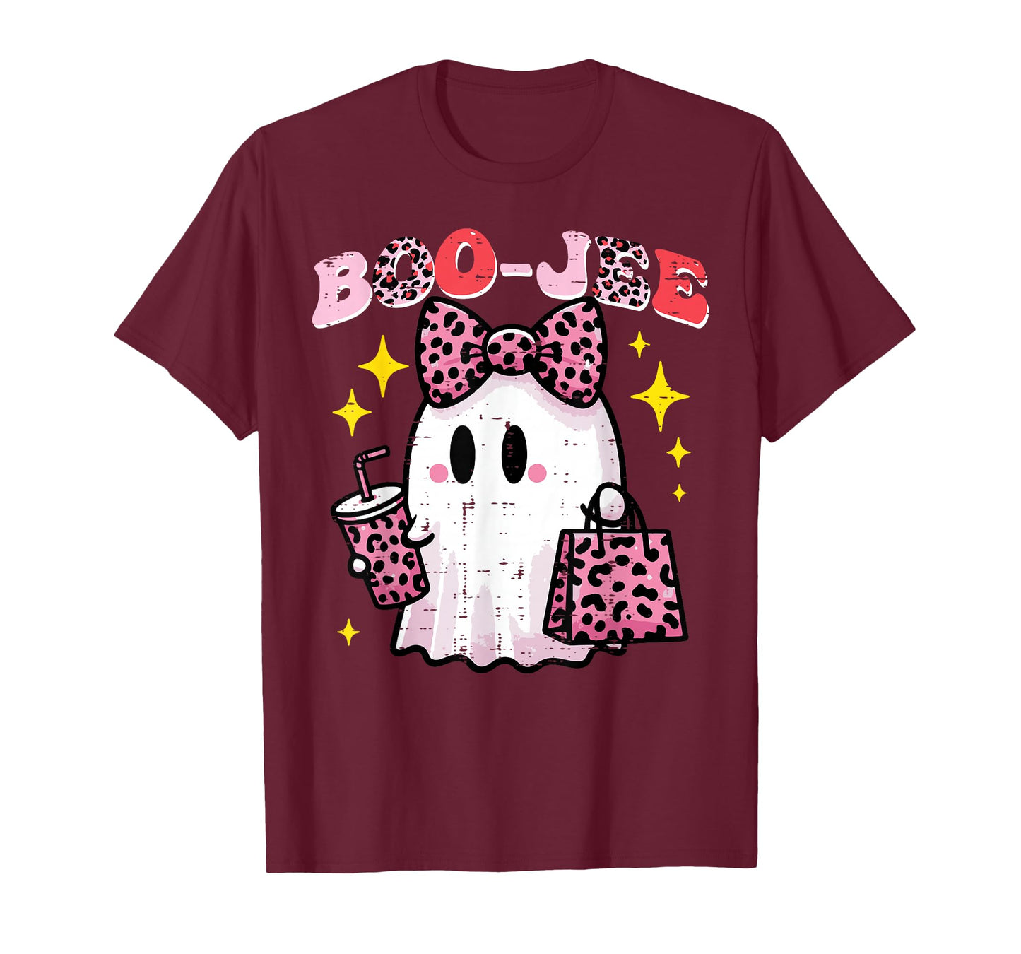Halloween Ghost Boo JEE Boujee Bougie Costume Women Girl Kid T-Shirt