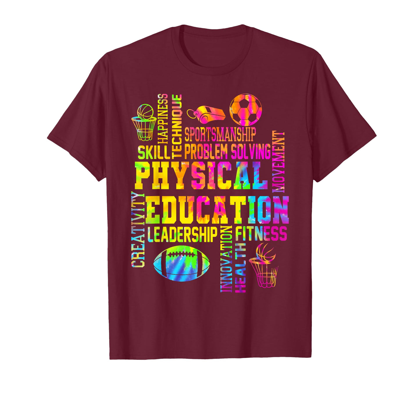 PE Teacher Team Physical Education Teacher Back To School T-Shirt for Men Women