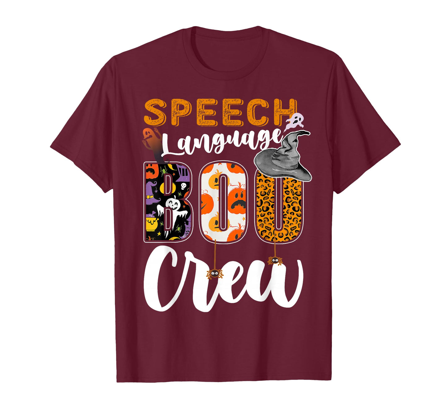 Speech-Language Boo Crew Halloween Match SLP T-Shirt