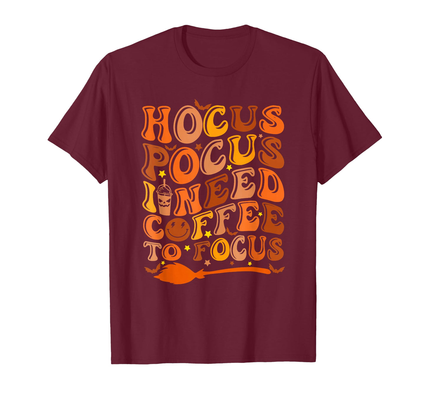 Hocus Pocus I Need Coffee to Focus T-Shirt