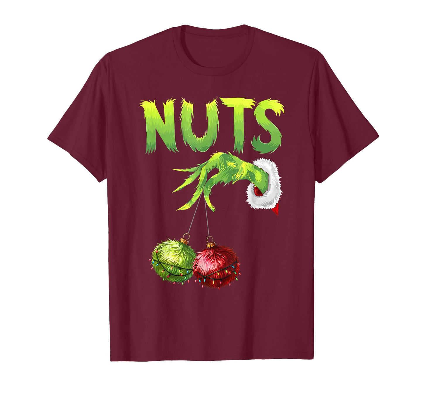 Chest Nuts Matching Chestnuts Funny Christmas Couples Nuts T-Shirt