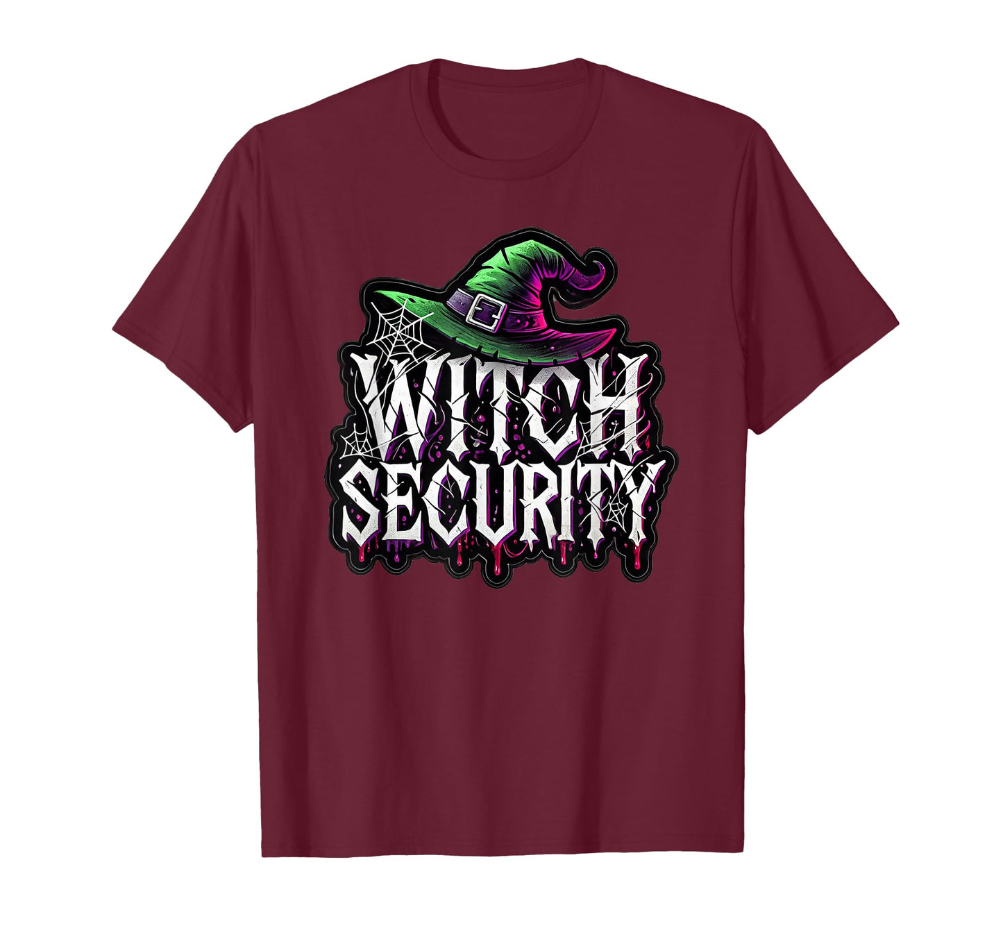 Witch Security Easy Husband of Witches Costume Fun Boyfriend T-Shirt