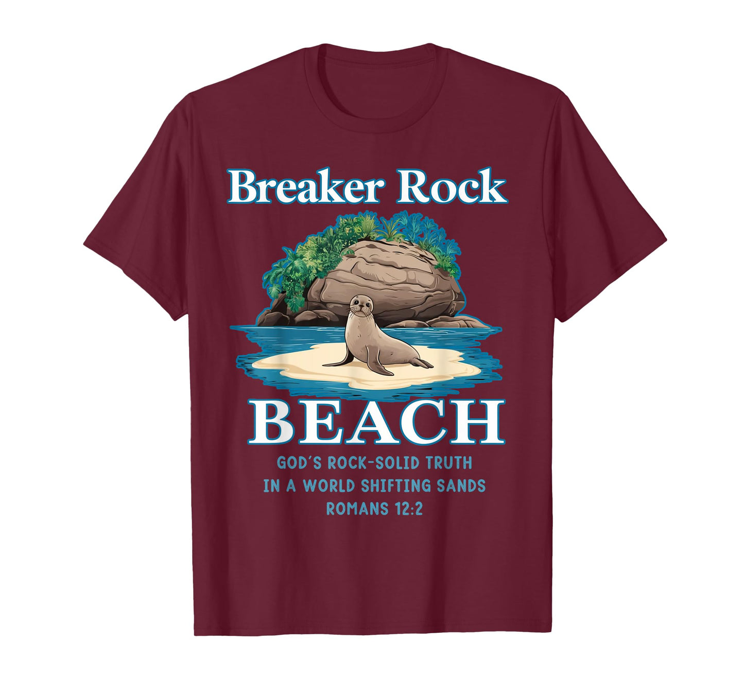Breaker Rock Beach God's Rock-Solid Truth VBS Christian 2024 T-Shirt