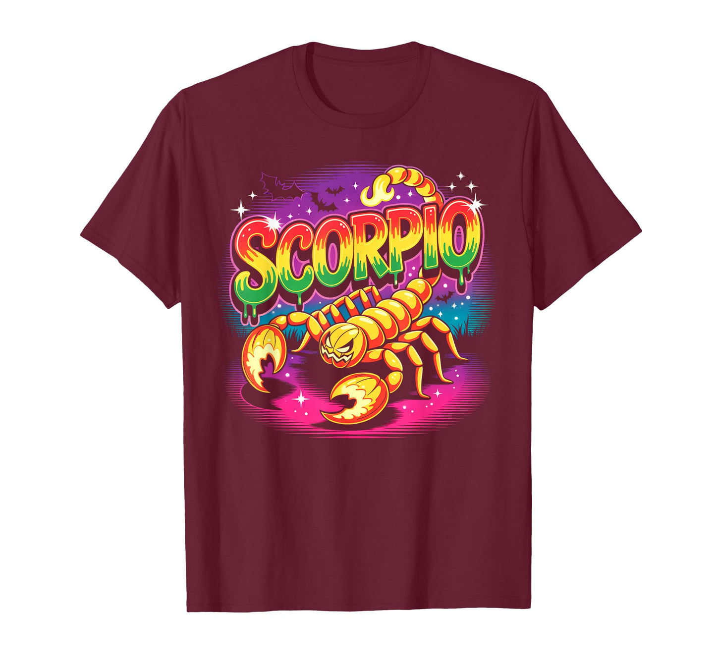 Scorpio Girl Zodiac Symbol Woman Birthday Halloween novembre T-Shirt