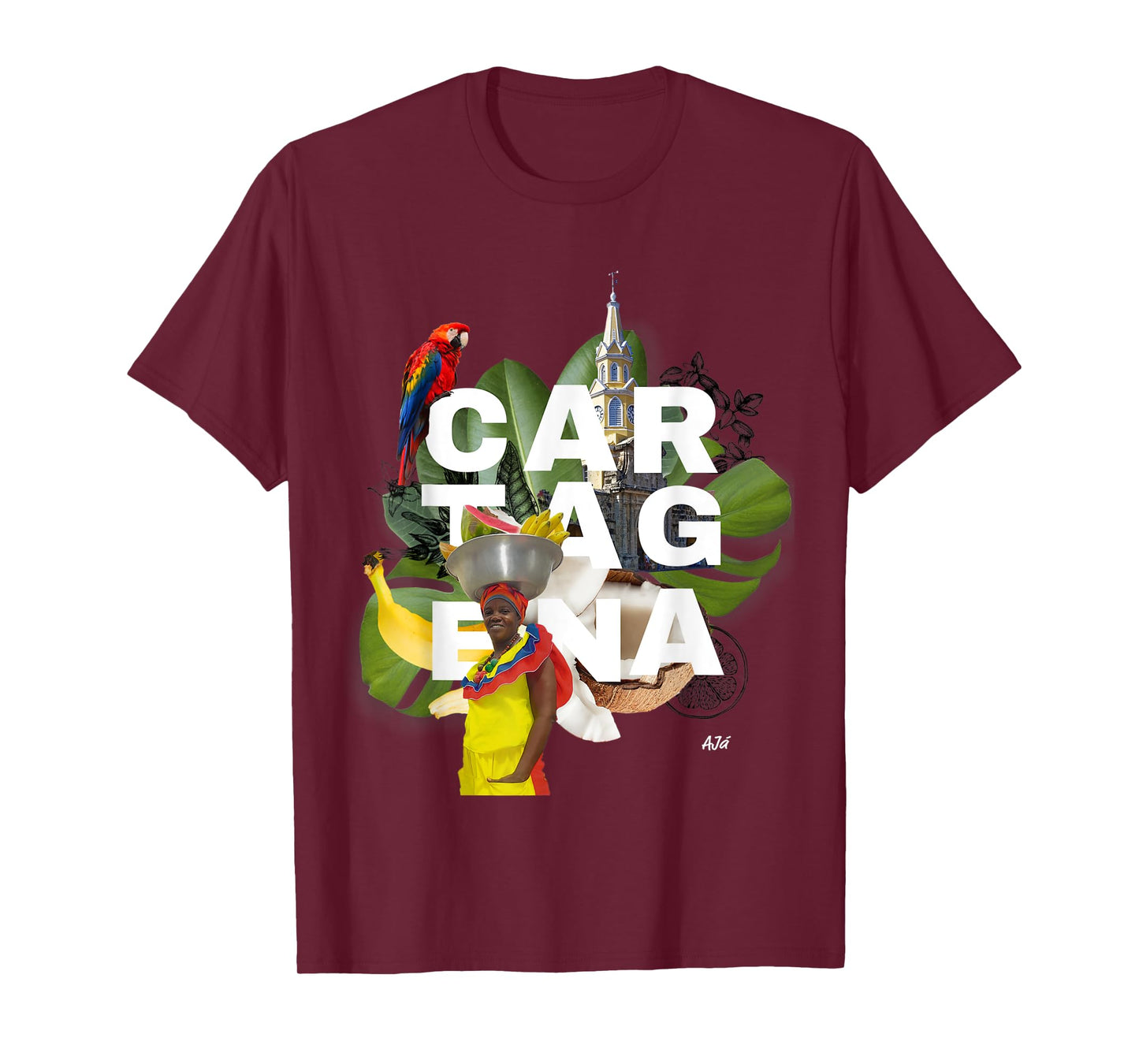 Hecho en Cartagena Colombia T-Shirt