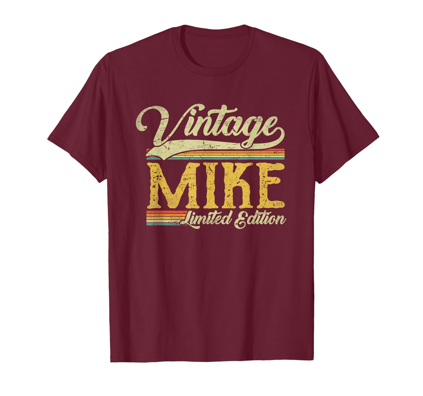 Vintage Mike Name Saying For Men Funny Mike T-Shirt