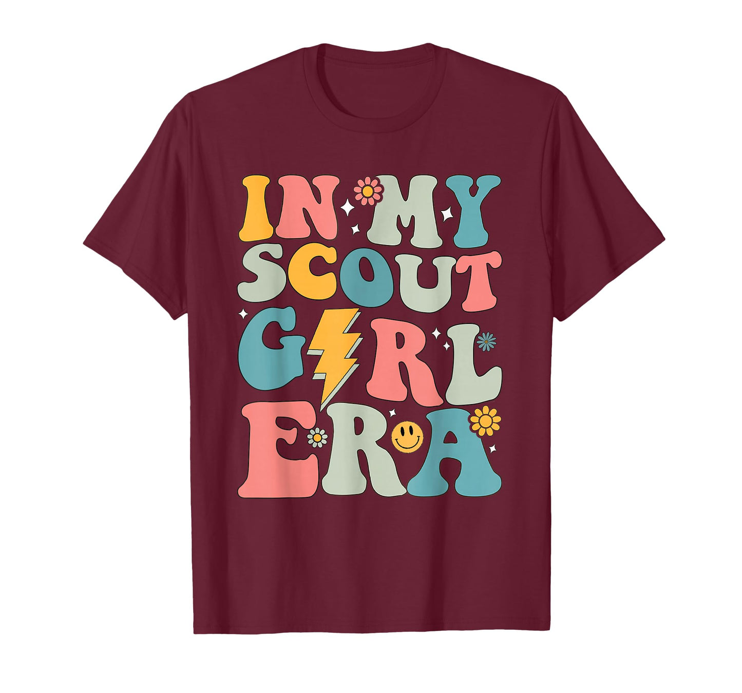 Groovy In My Scout Girl Era Women T-Shirt