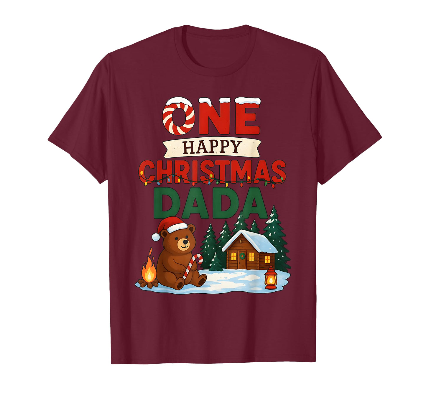 Family Christmas 2025 Matching Squad Santa Hat Xmas Family T-Shirt
