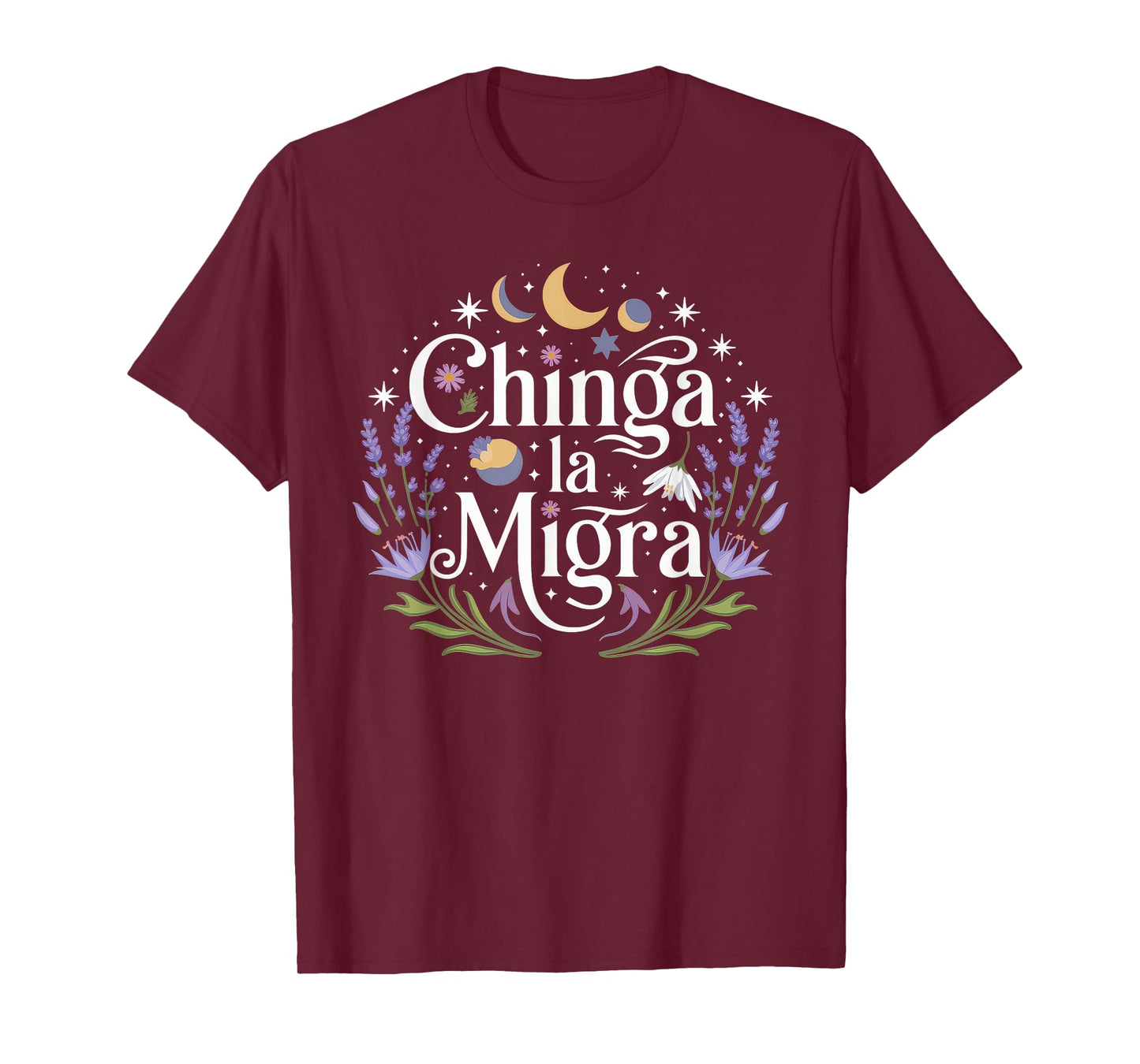 Chinga La Migra Tshirt Men Women 8645 Abolish Ice Retro T-Shirt