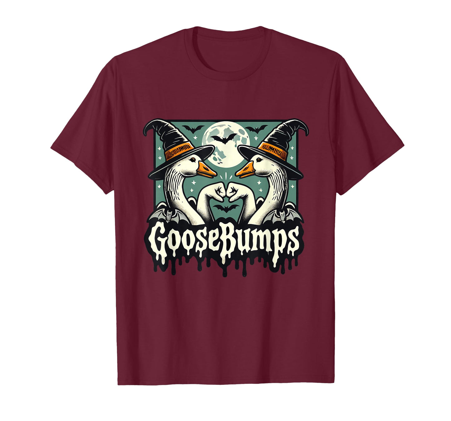 Goose Bumps Goosebumps Funny Geese Fist Bump Halloween T-Shirt