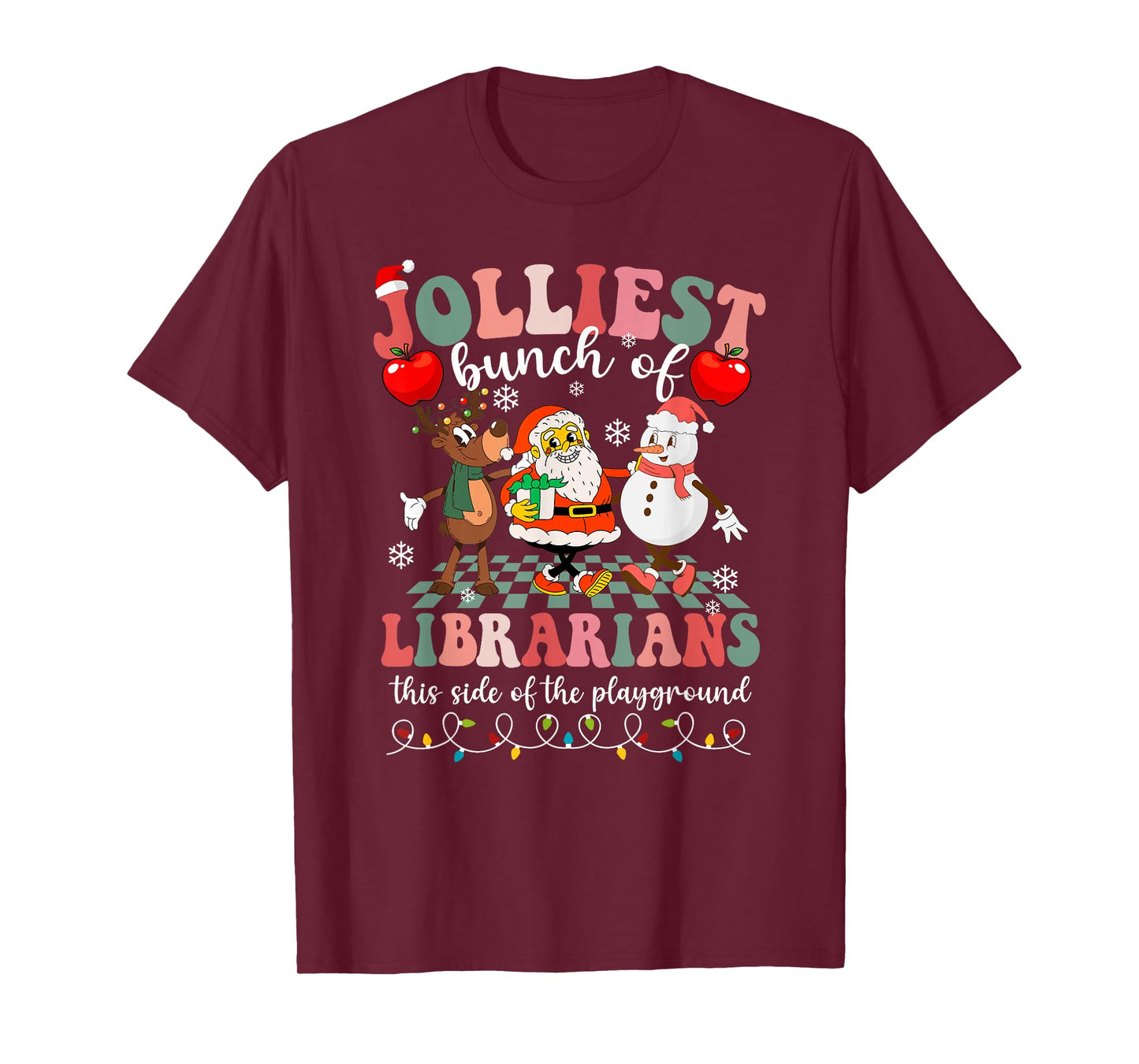 Jolliest Bunch of Librarians This Side of The Playground T-Shirt