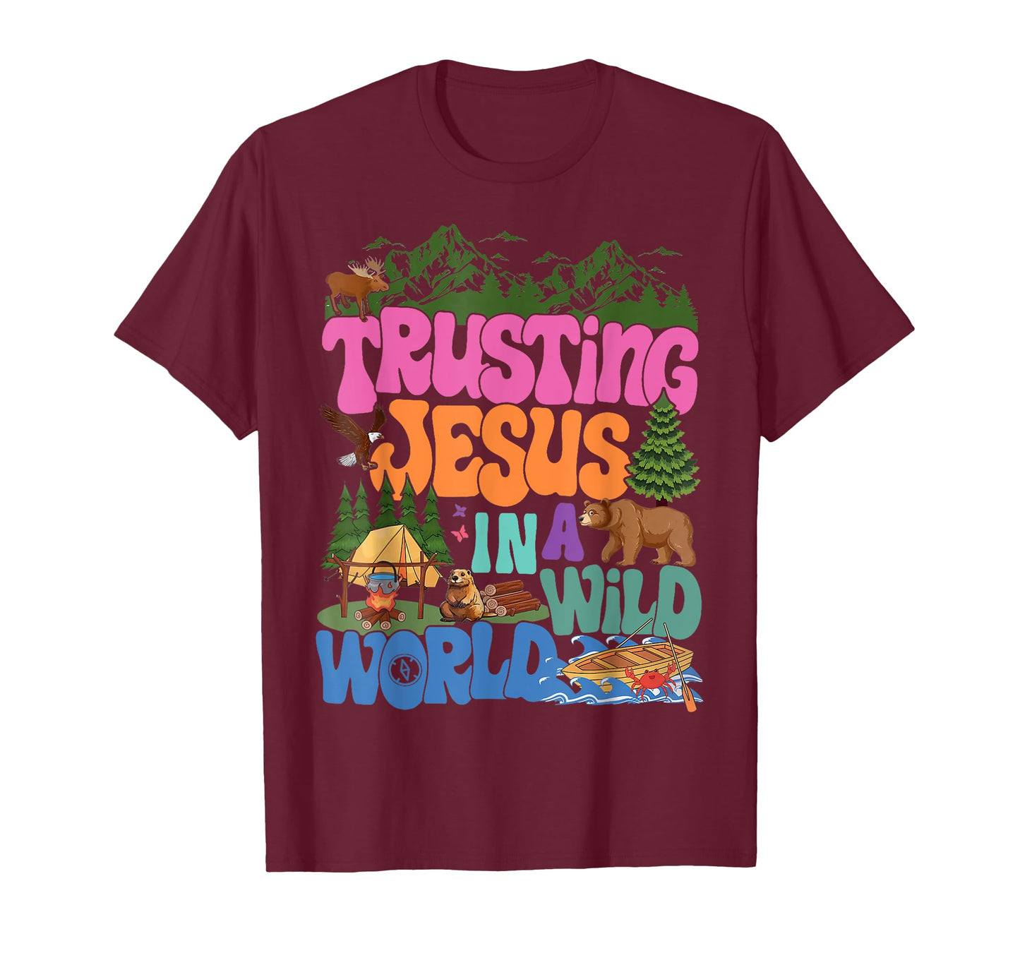 True North VBS Trusting Jesus In A Wild World Summer Camp T-Shirt