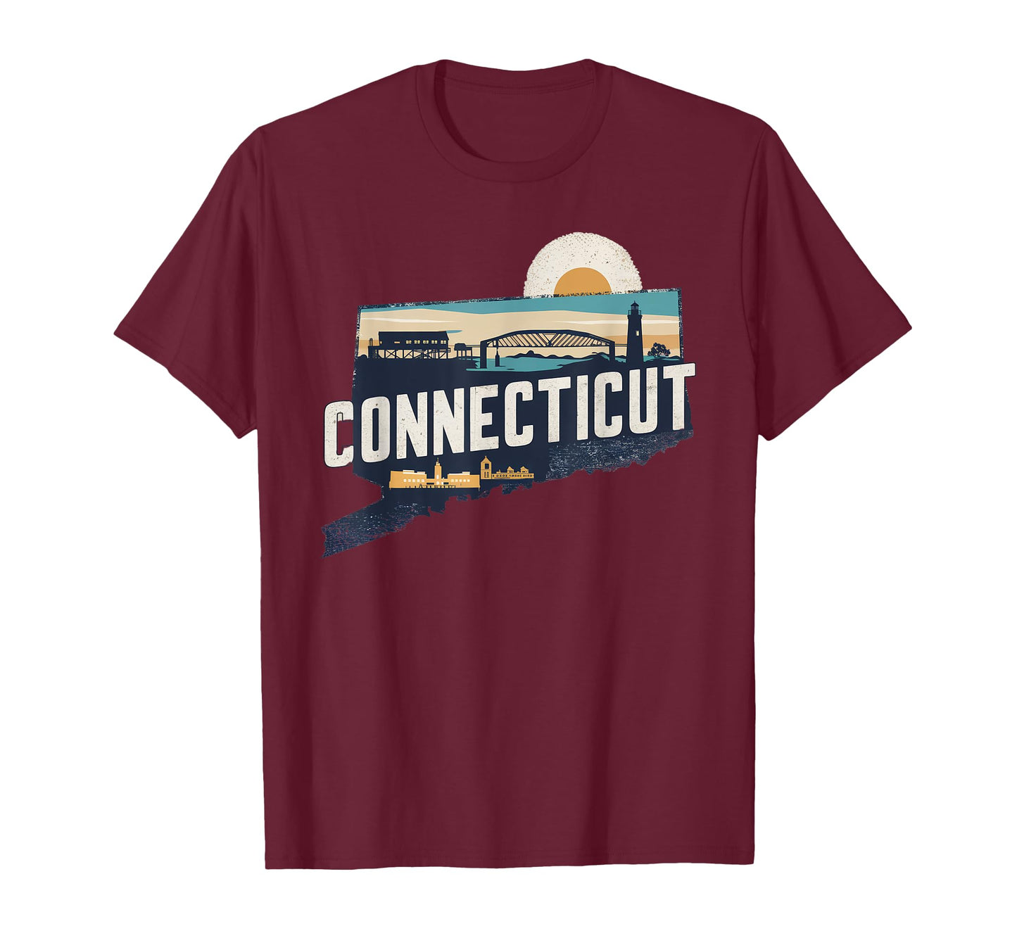 Connecticut State of Connecticut Retro Connecticut T-Shirt