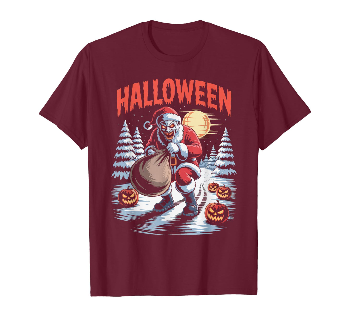Funny Pumpkin Halloween T-Shirt