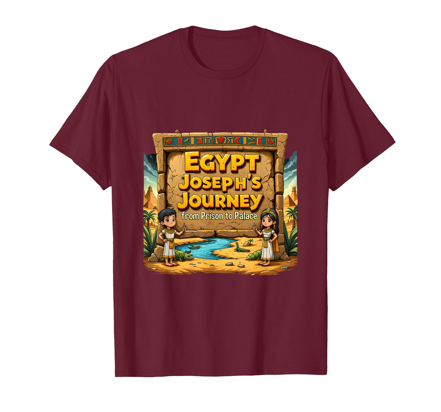 Kids VBS 2025 Camp Youth Trip Egypt Adventure T-Shirt