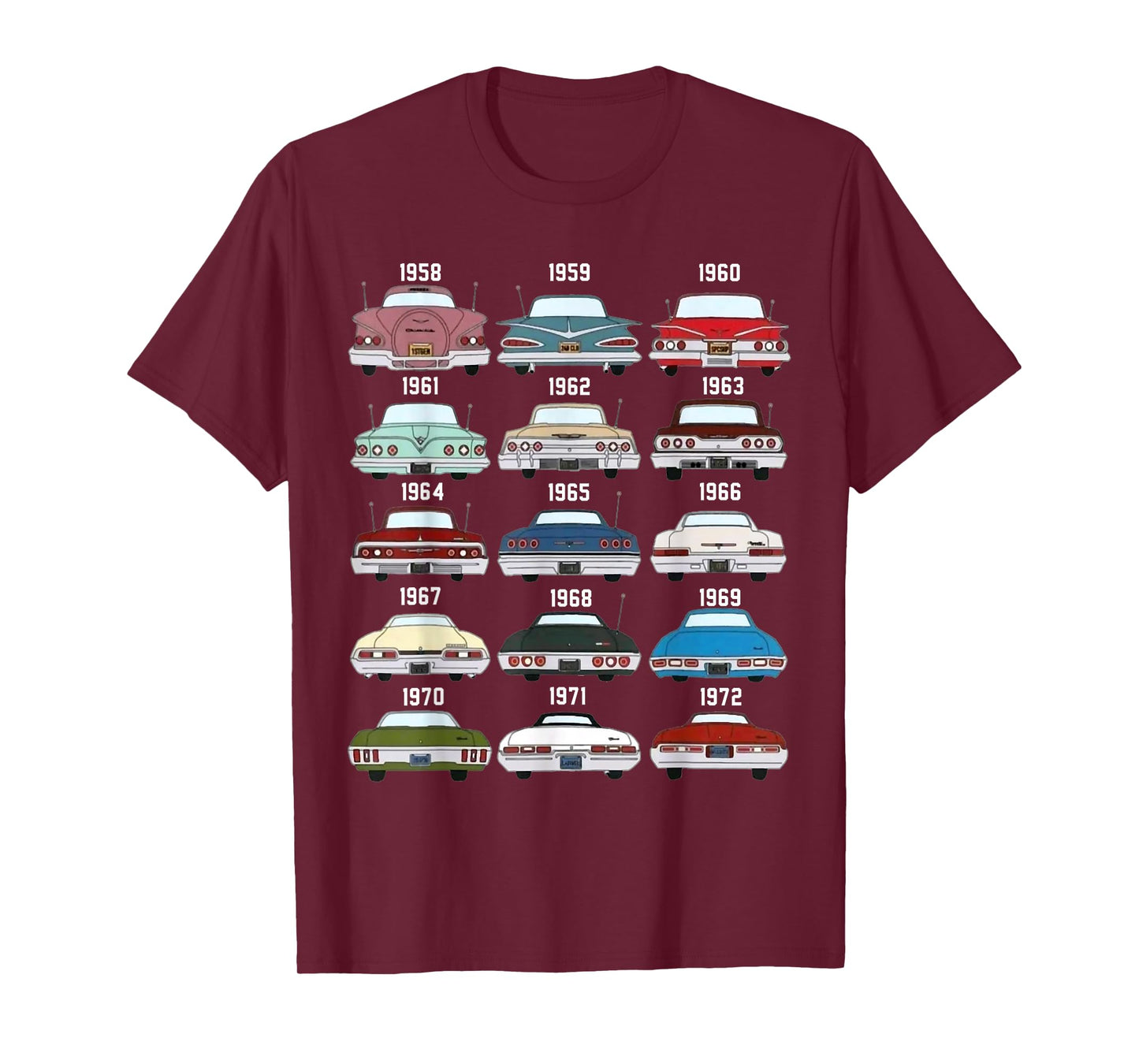 1958 59 60 61 62 63 64 65 66 67 68 69 70 71 72 impala ss T-Shirt