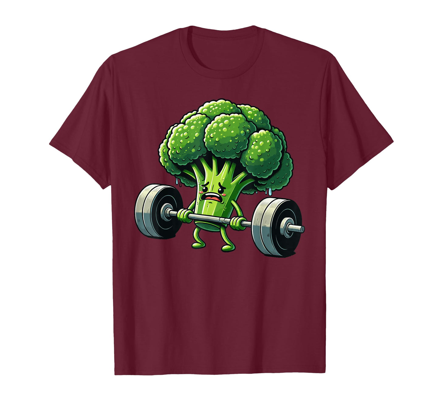 Deadlift Tshirt Broccoli Gym Fitness Motivation Bodybuilding T-Shirt