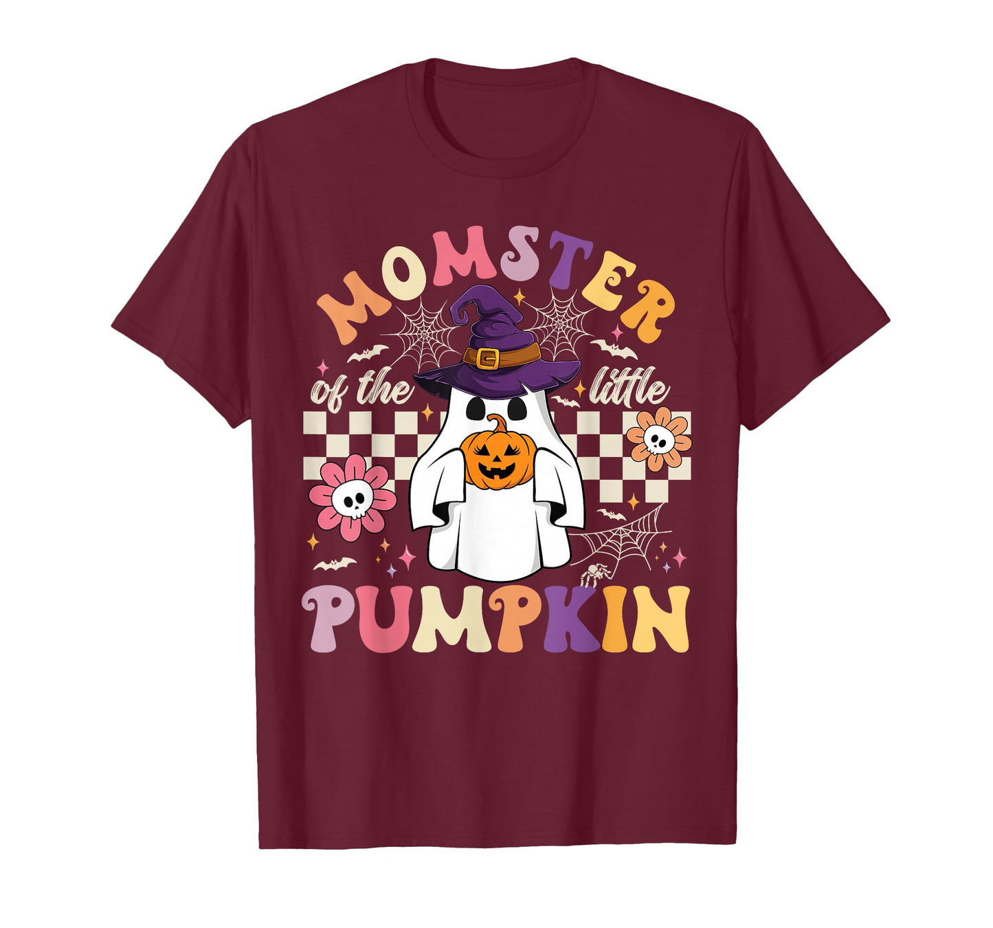 Momster of The Little Pumpkin Halloween Spooky Ghost T-Shirt