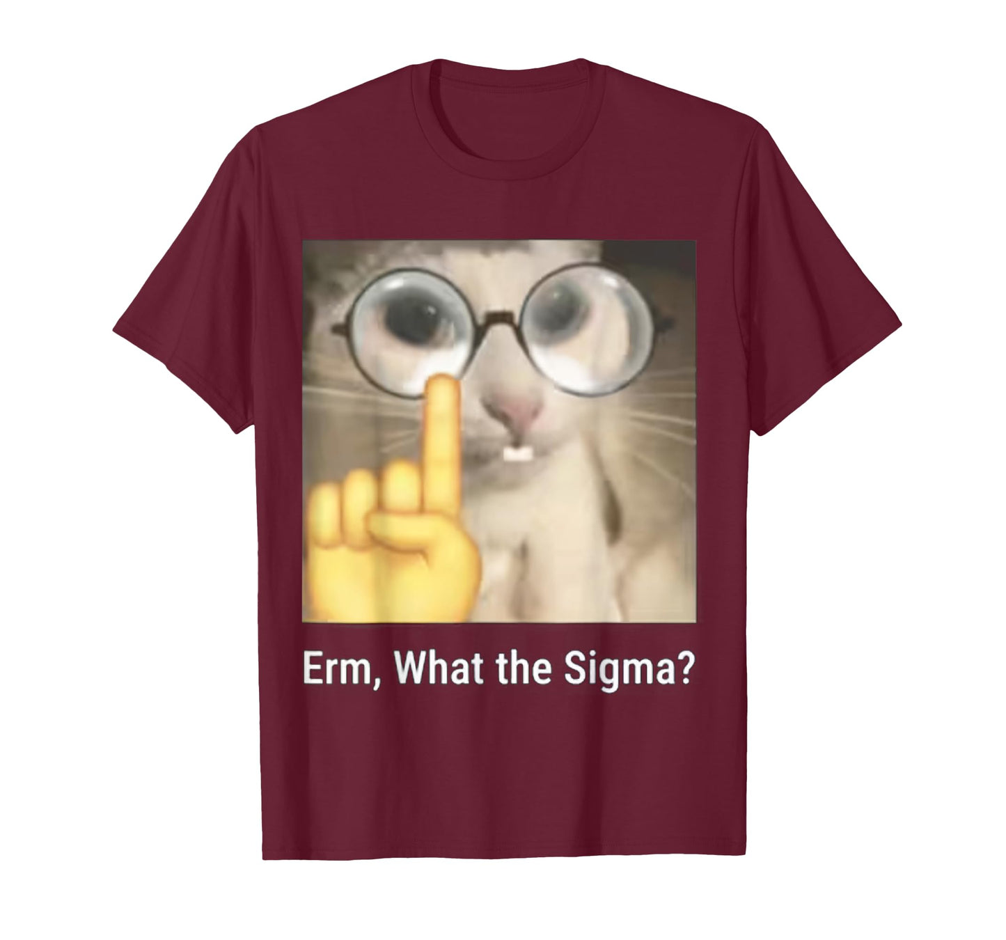 Erm, What the Sigma? Cat meme T-Shirt