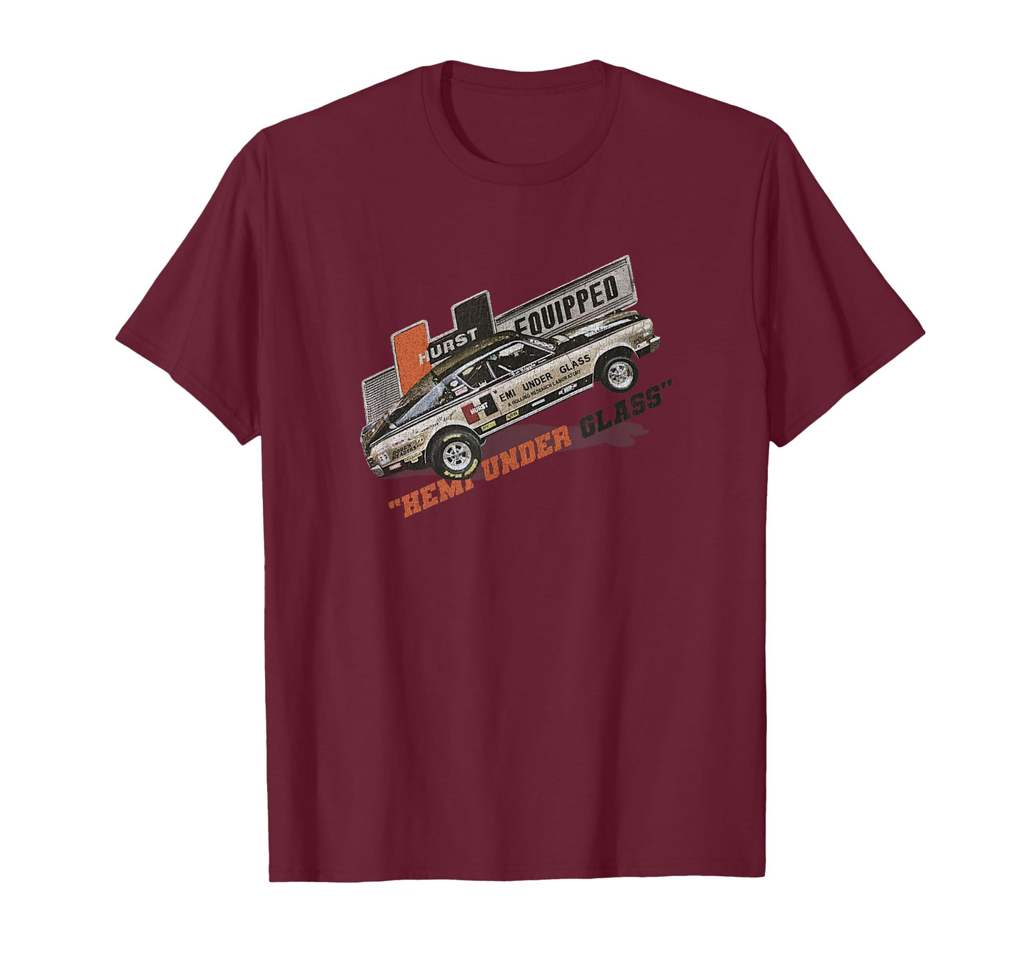 Vintage Retro Car Classic Hurst Performance Drag Race T-Shirt