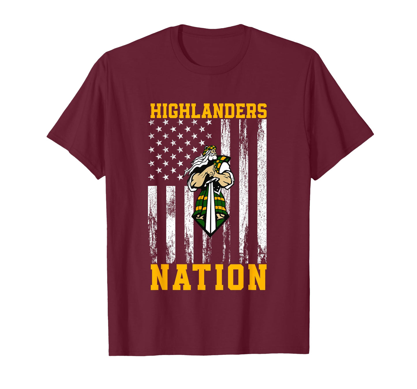 Floyd Central Highlanders Logo Nation HS T-Shirt