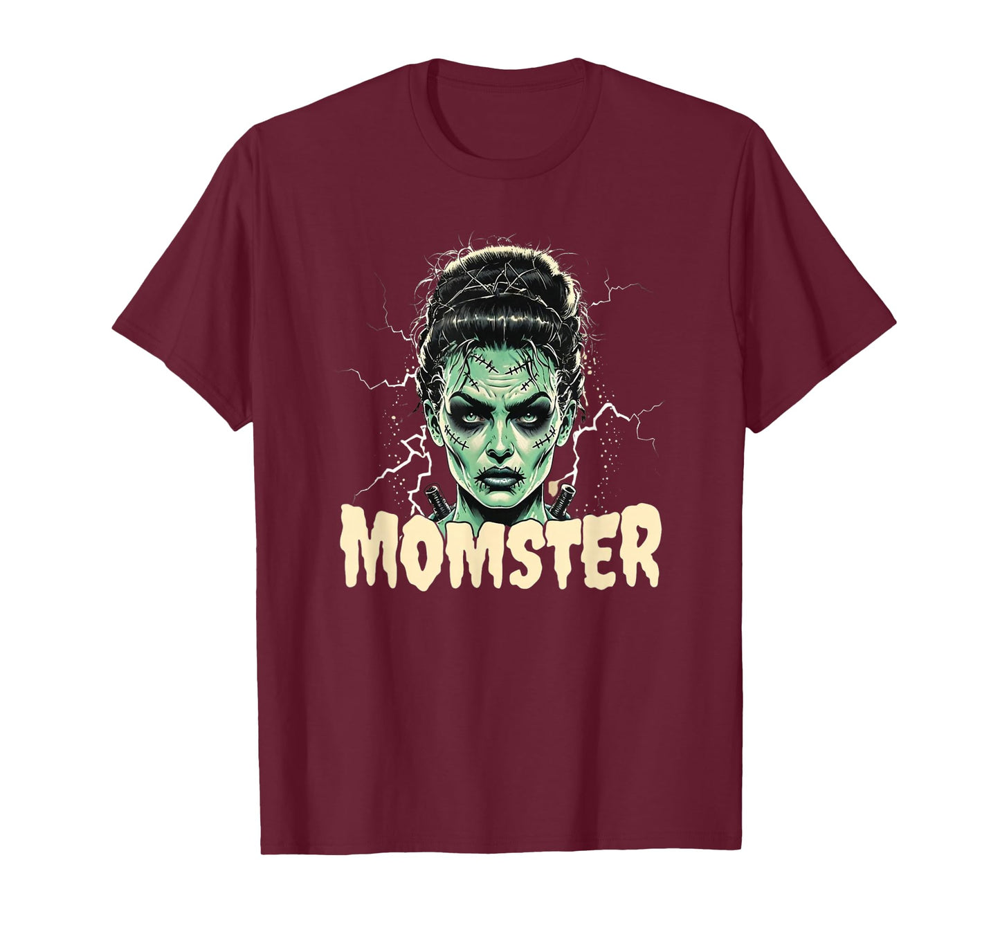 Momster Funny Halloween Frankenmom T-Shirt
