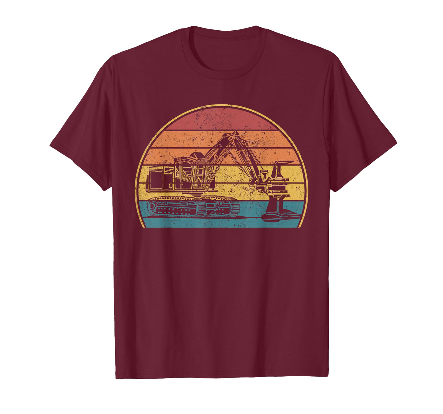 Feller Buncher Operator Logger Logging Log Tree Cutting T-Shirt