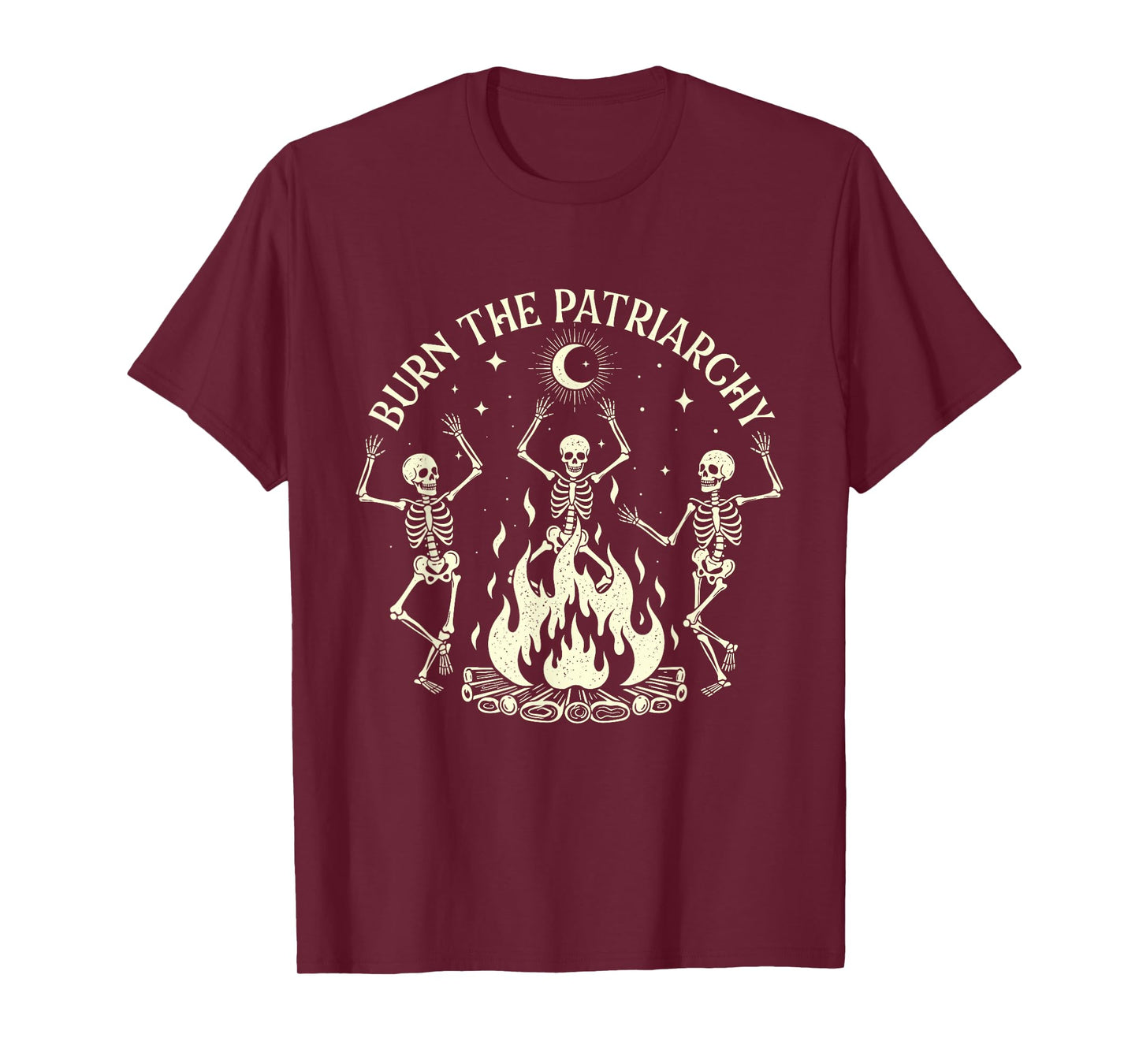 Burn The Patriarchy - Spooky Halloween Feminist Feminism T-Shirt