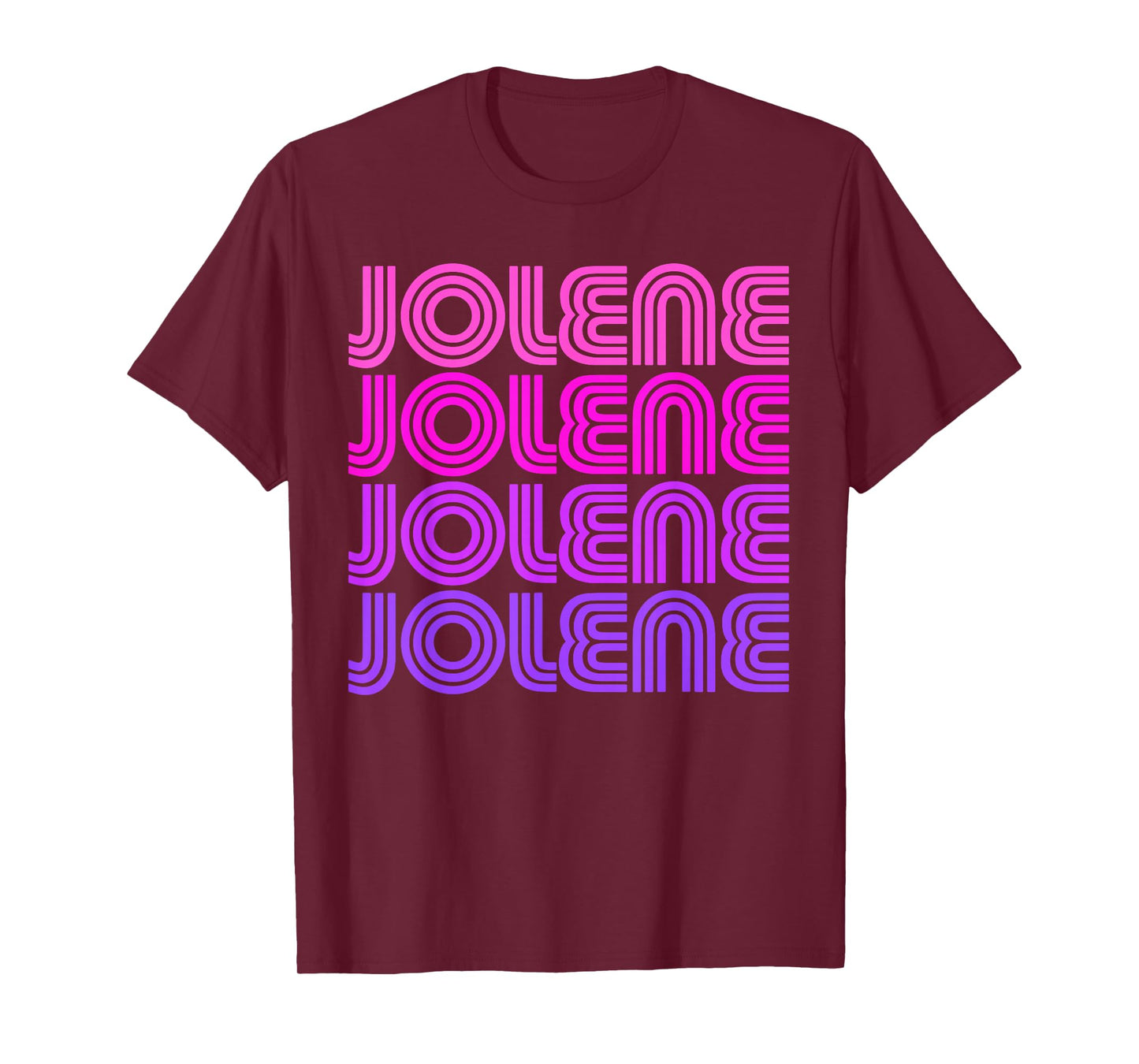 Jolene First Name Jolene Retro Vintage I Love 70s 80s Style T-Shirt