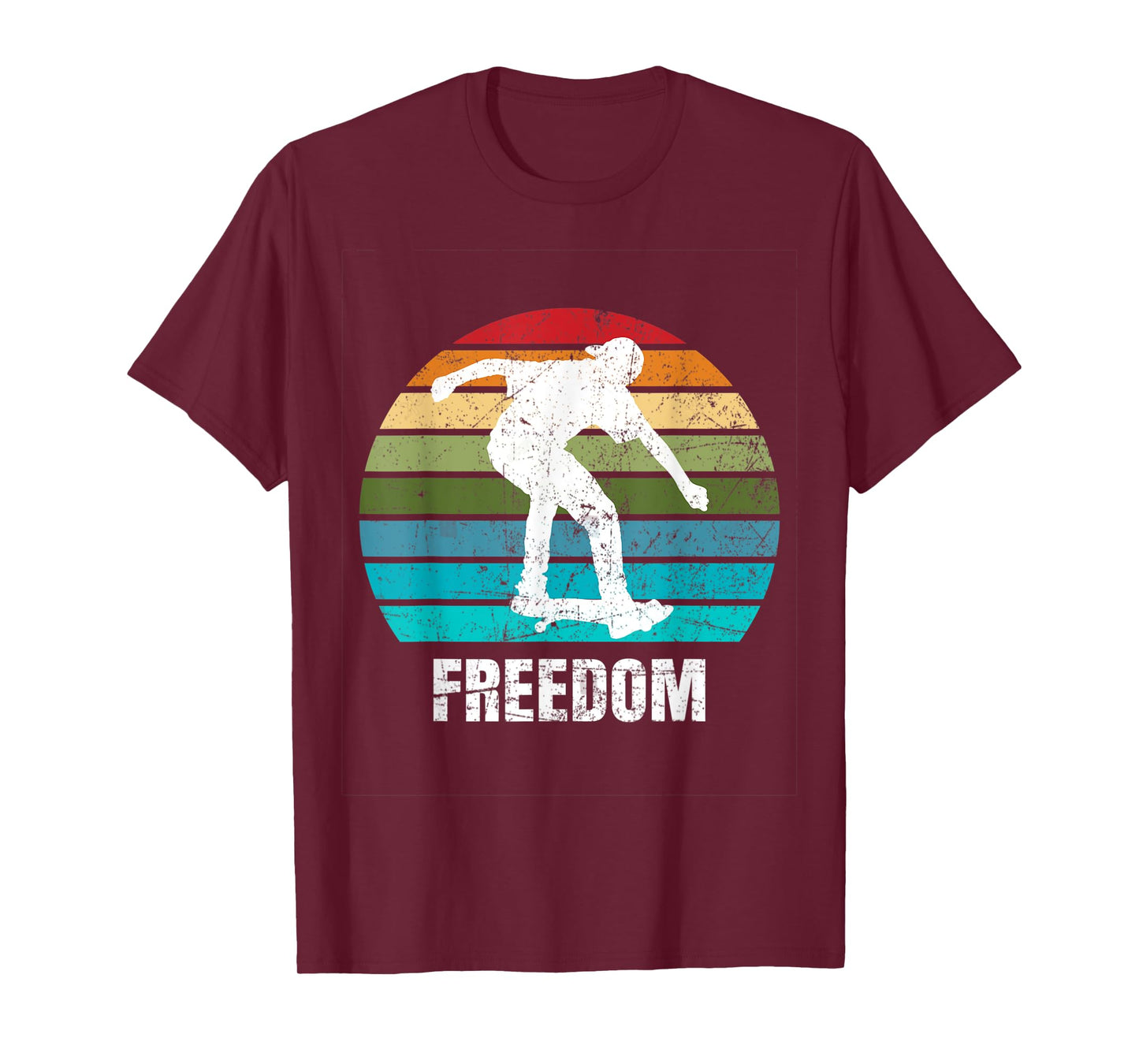 Skateboard means freedom t-shirt